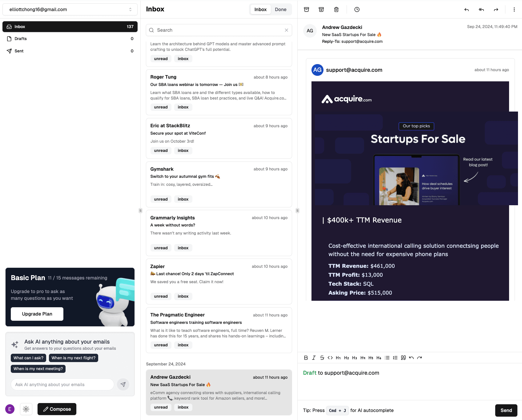SendOnce Demo